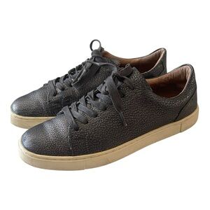 Frye Ivy Low Lace Up women’s Sneakers Shoes black Leather